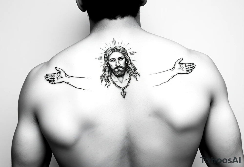 Jesus tattoo idea