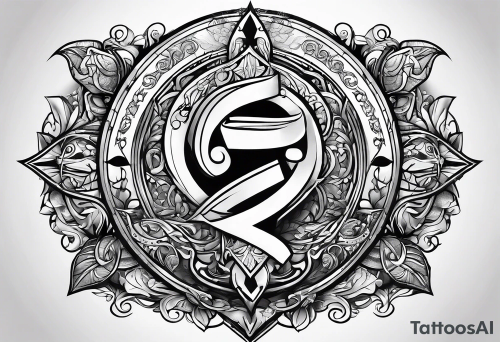 Psalms 23 tattoo idea