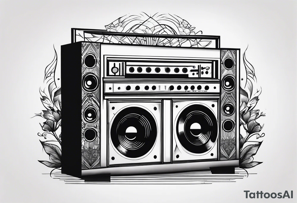 Music mixstation show tattoo idea