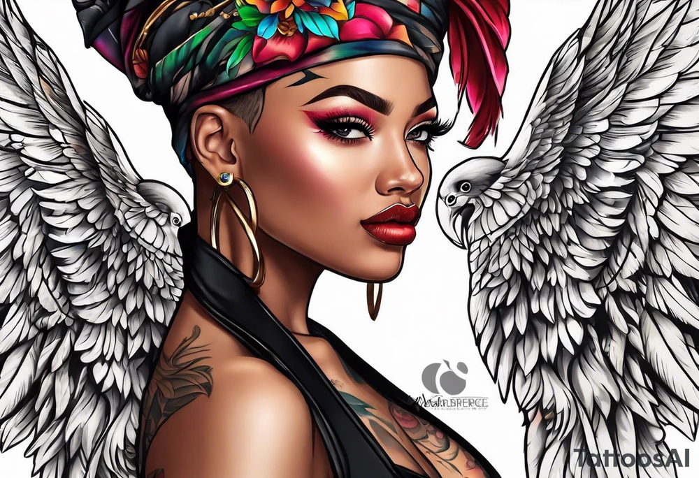 black lesbians tattoo idea