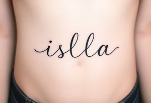 isla tattoo idea