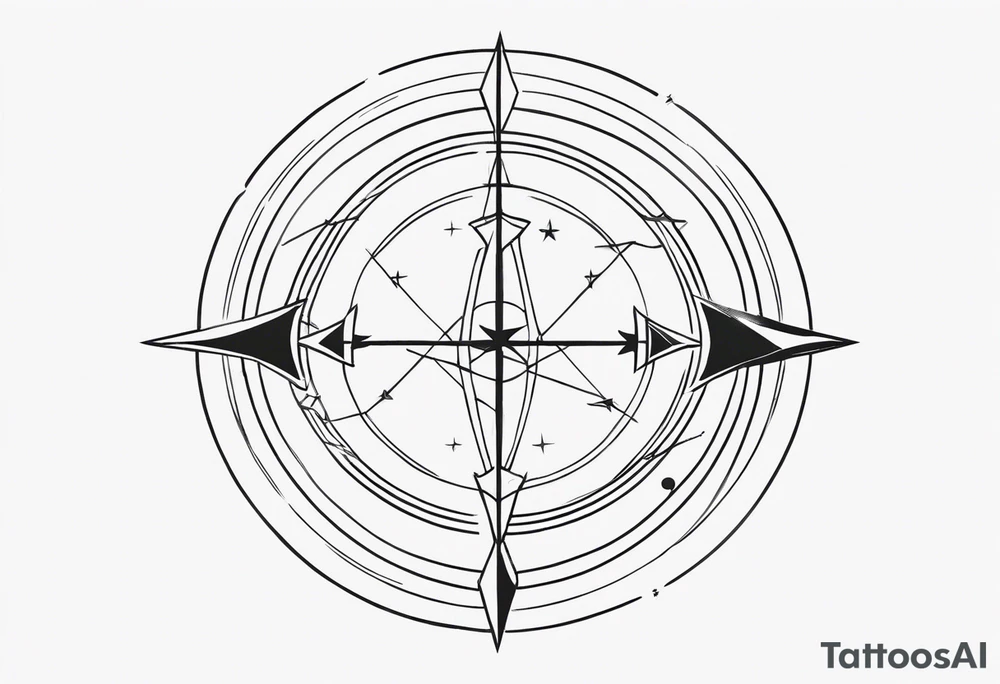 Sagittarius tattoo idea
