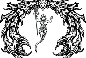 Atlantis tattoo idea