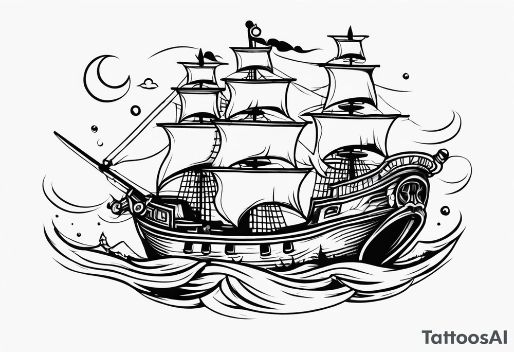 Pirate tattoo idea