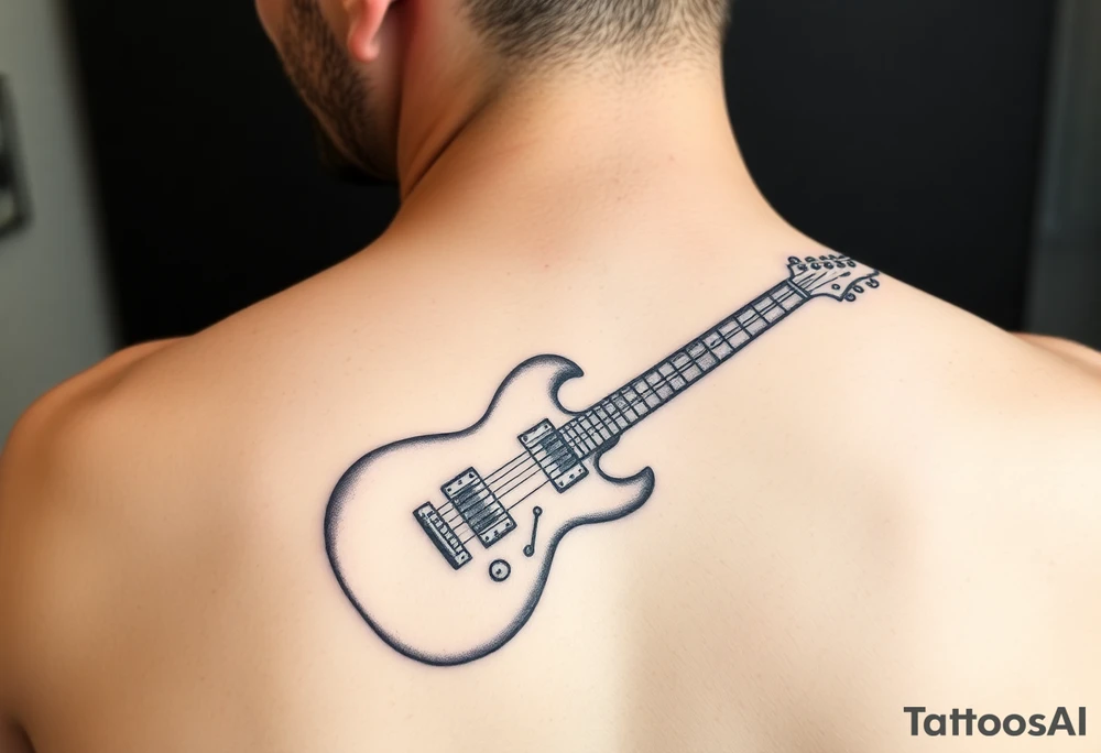 Ben Howard guitar tattoo idea