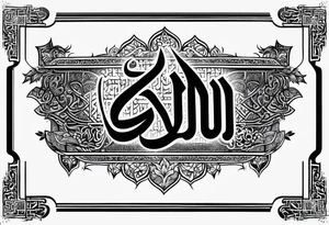 Quran tattoo tattoo idea