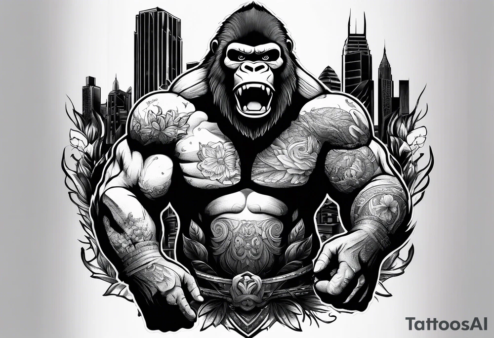 King kong tattoo idea