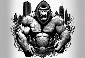 King kong tattoo idea