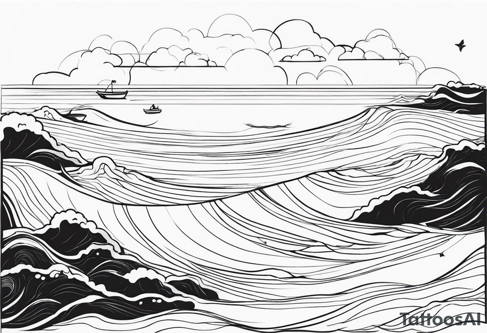 Small Sea tattoo tattoo idea