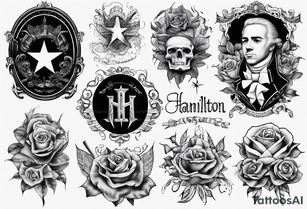 Hamilton the Musical tattoo idea