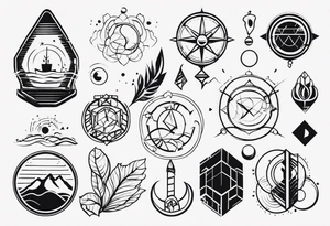 tecnologia pequenas tattoo idea