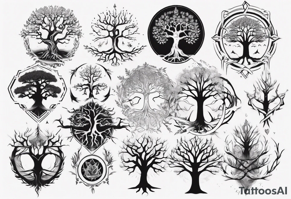 yggdrasil tattoo idea