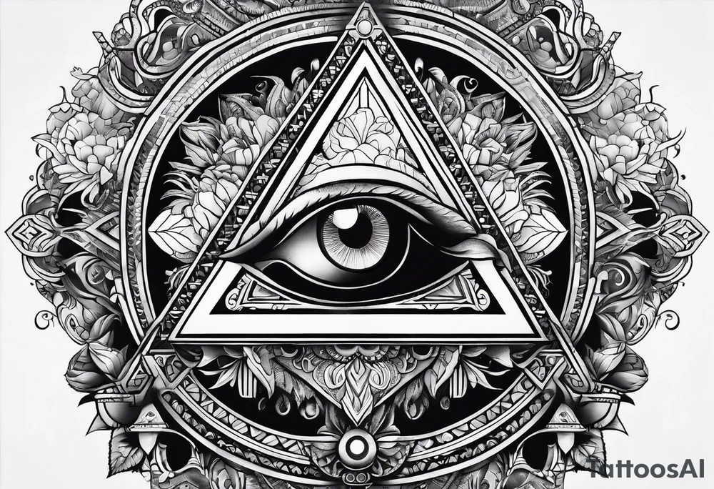 illuminati tattoo idea