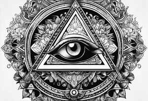 illuminati tattoo idea