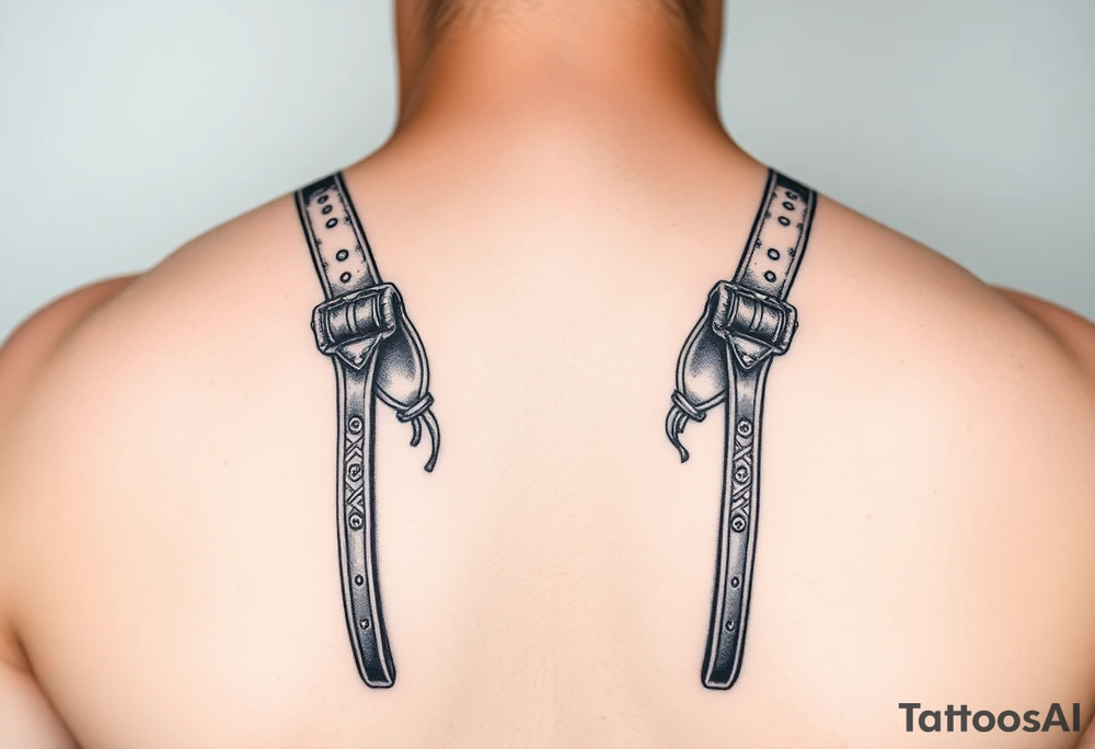 Leather gimp tattoo idea