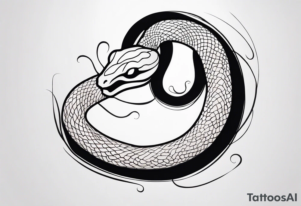 snake tattoo idea
