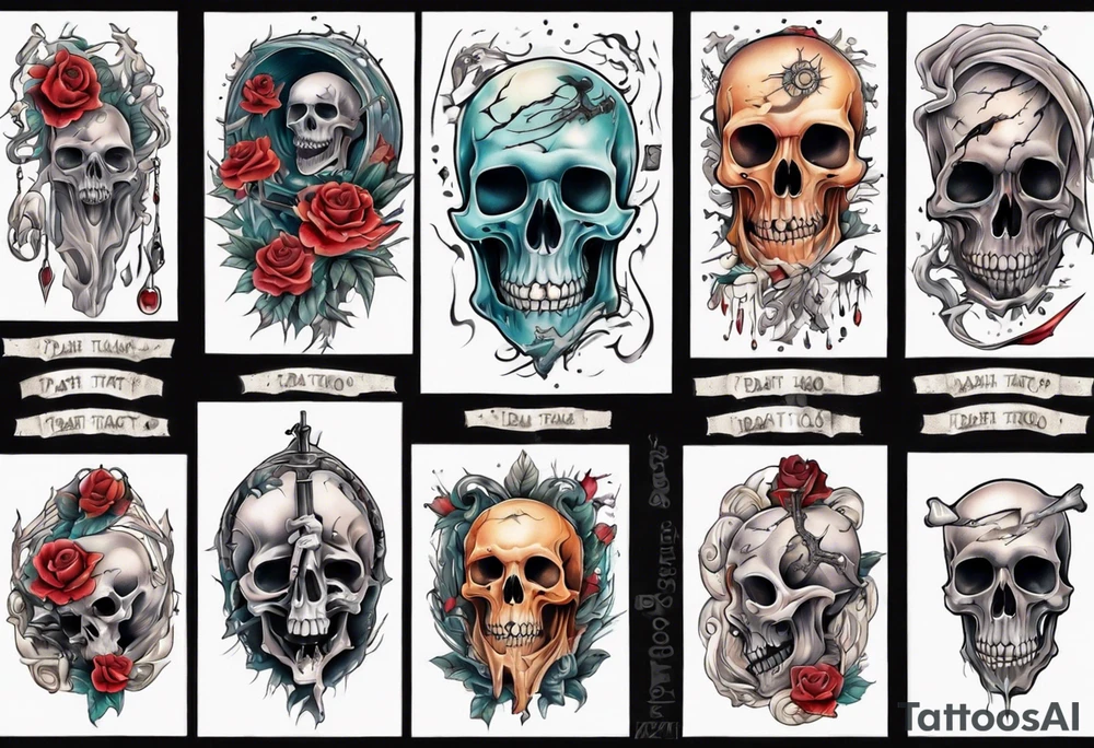 death tattoo idea