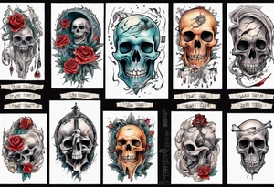 death tattoo idea