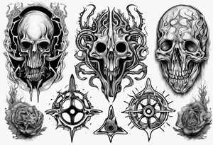 lovecraft them wood tattoo idea