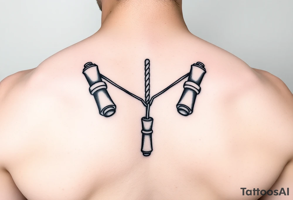 jump rope tattoo tattoo idea