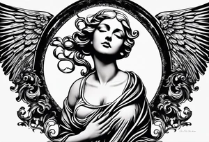 I saw the angel in the marble and carved until I set her free tattoo idea