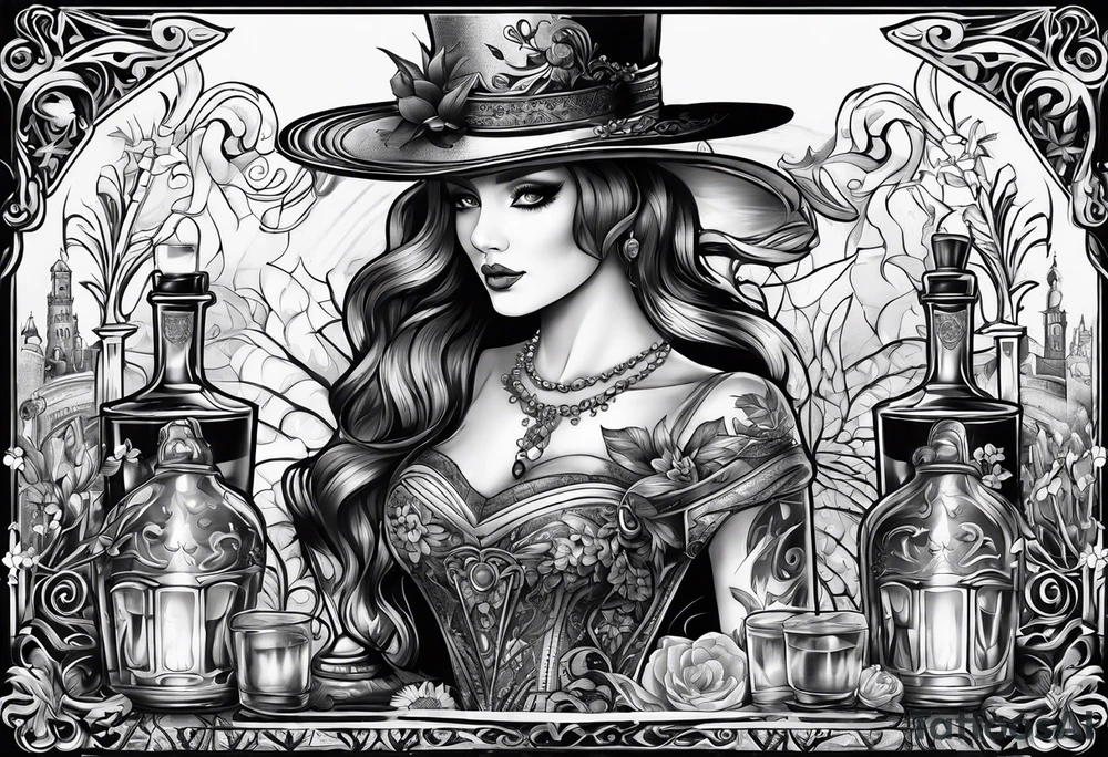 Absinthe tattoo idea