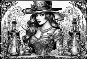 Absinthe tattoo idea