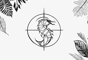 scorpio zodiac symbols tattoo idea