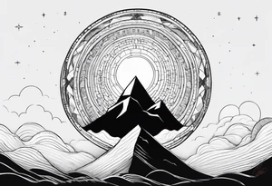 words that say on top of the world looking over the edge tattoo idea