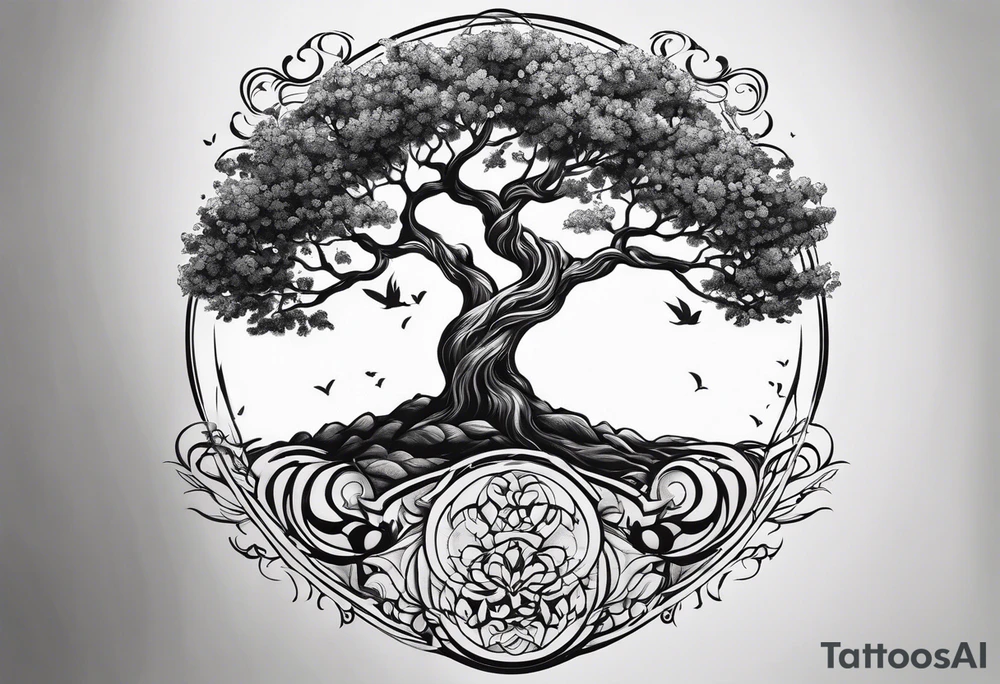 tree of life tattoo idea