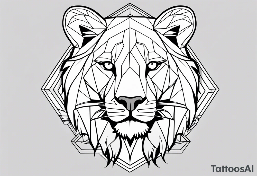 Lion Cub paw tattoo idea
