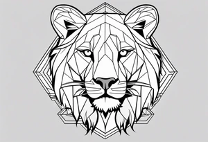 Lion Cub paw tattoo idea