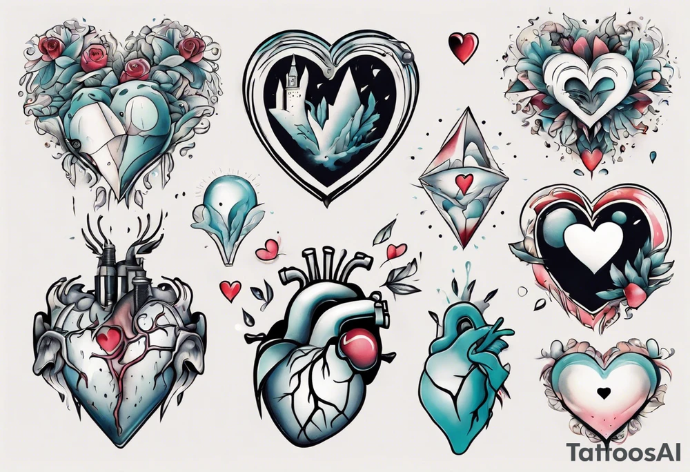 Heart tattoo idea