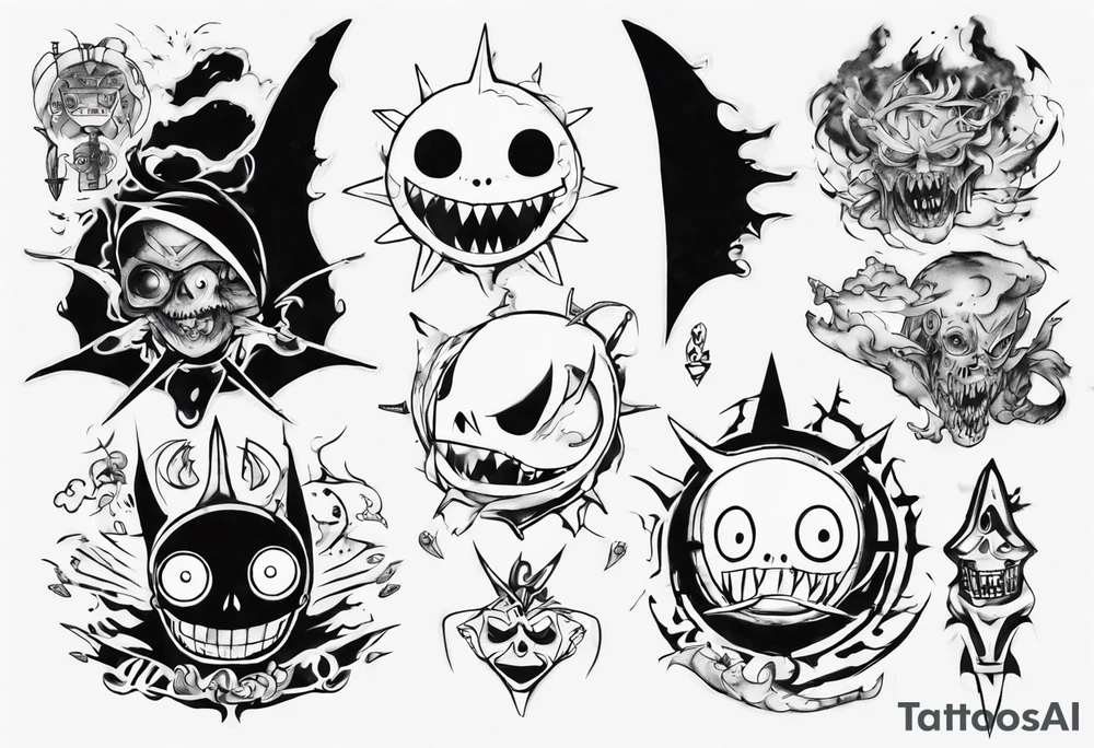 Soul eater tattoo idea