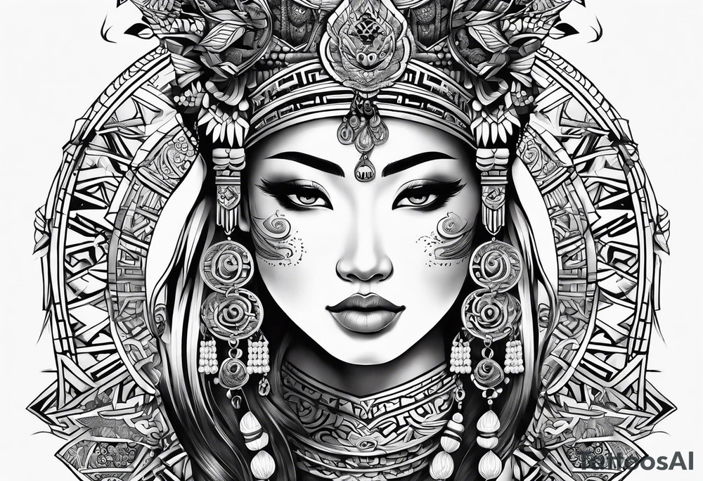 Vietnam tribal tattoo idea