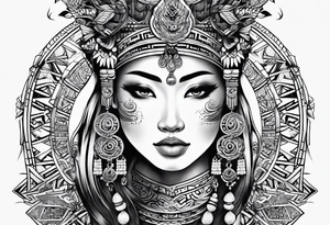 Vietnam tribal tattoo idea