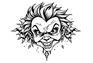 chucky tattoo idea