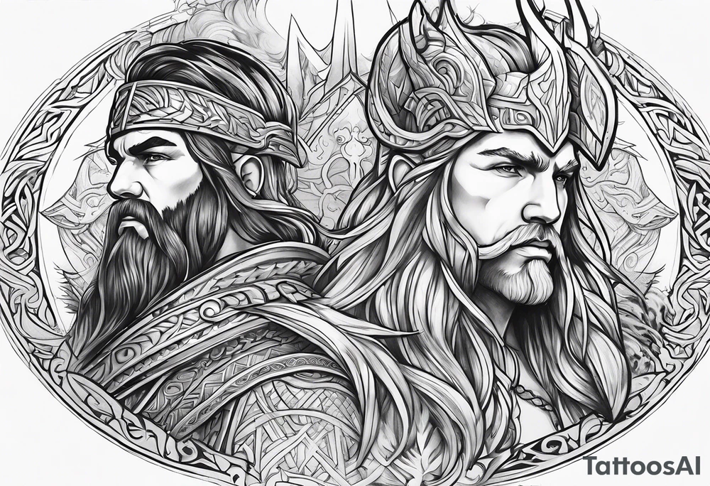Norse gods tattoo idea