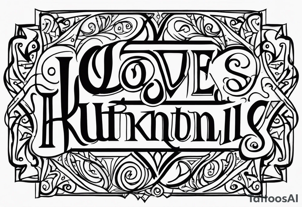 Luca, Davis, Tatum
Patience, Love, Kindness, Humility tattoo idea