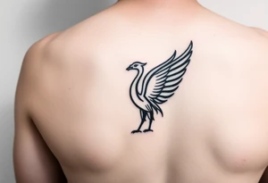 Fine line, black and gray, a tattoo to get in Liverpool UK so make it inspired by Liverpool by paying homage to its musical influences, art or history tattoo idea
