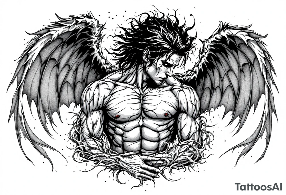 Reincarnation,beautiful men,sexy,naked tattoo idea