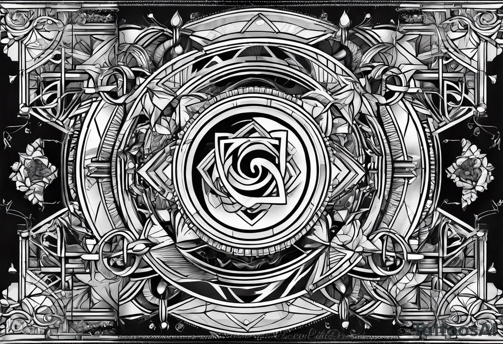 caffeine structure tattoo idea