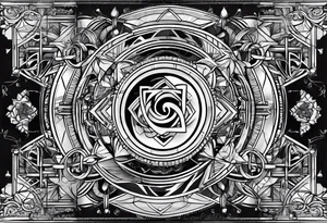 caffeine structure tattoo idea