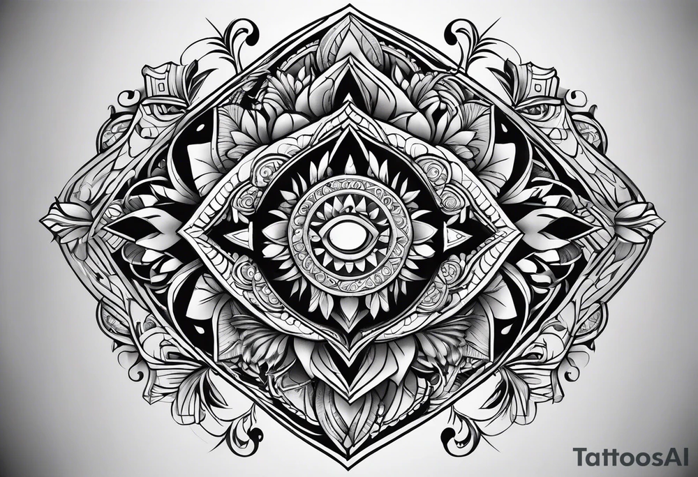 Card tattoo idea