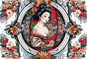Beautiful masterpiece tattoo idea