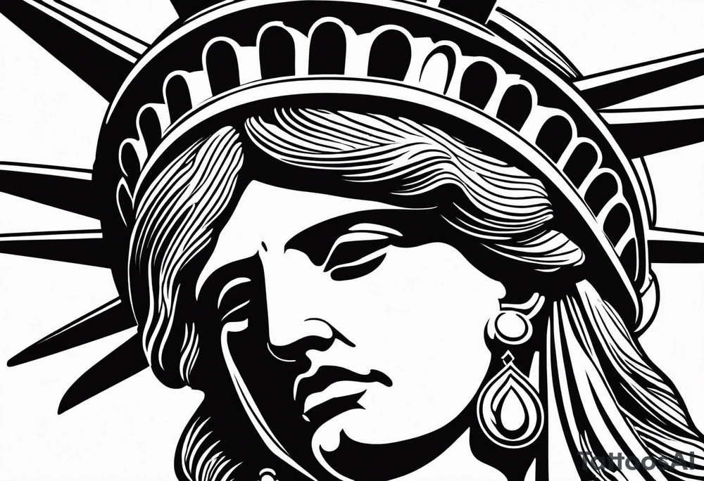 Statue of Liberty tattoo idea