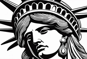 Statue of Liberty tattoo idea