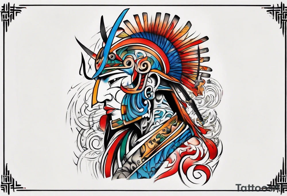 Warrior tattoo idea