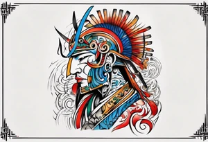 Warrior tattoo idea