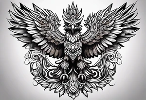 indonesia Garuda tattoo idea